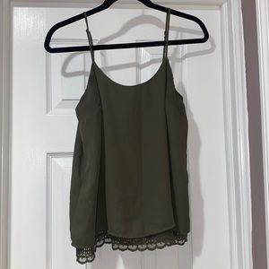 Army Green Tank Top - MEDIUM